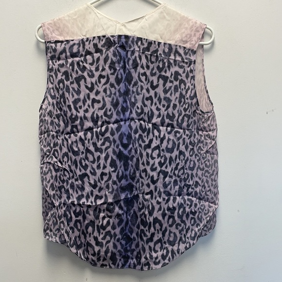 Theory Ombré  animal print tank - Picture 5 of 6
